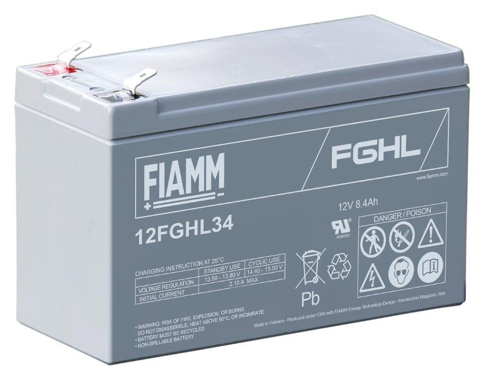 Švino rūgštinė baterija 12FGHL34, 12V 8,4Ah