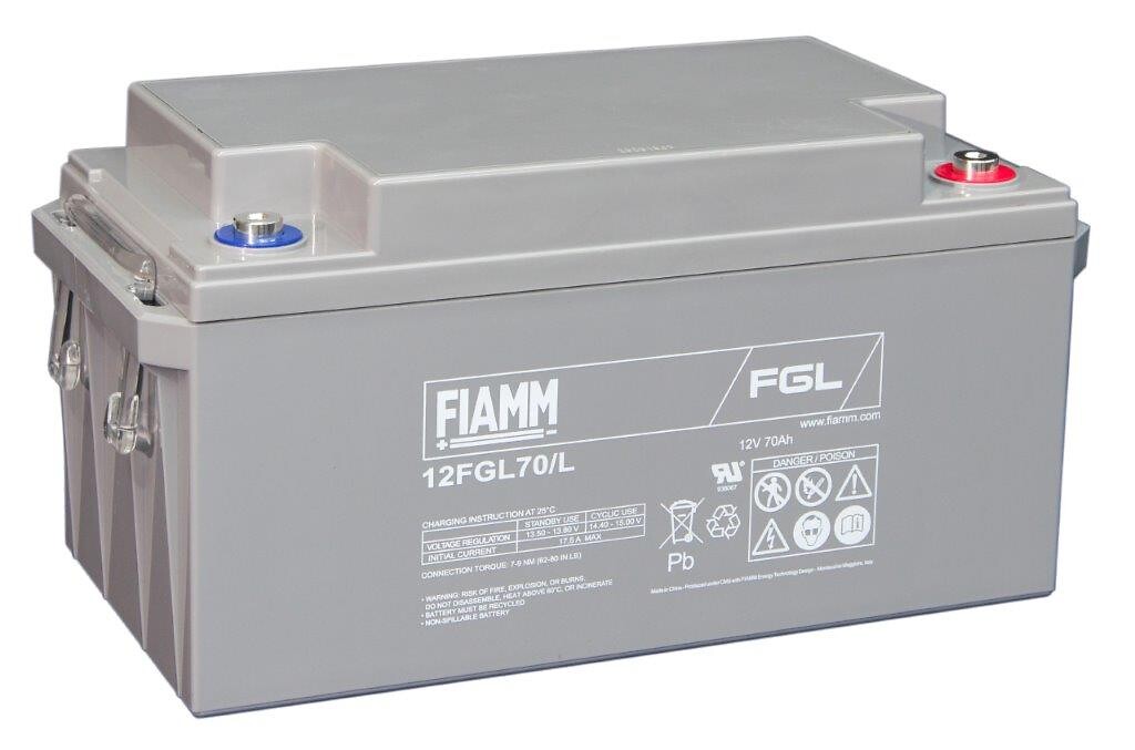 Švino rūgštinė baterija 12FGL70/L, 12V 70Ah