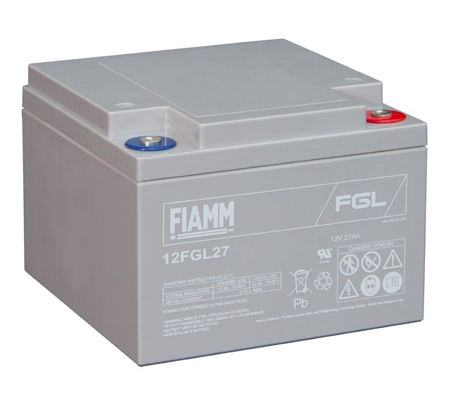 Švino rūgštinė baterija 12FGL27, 12V 27Ah