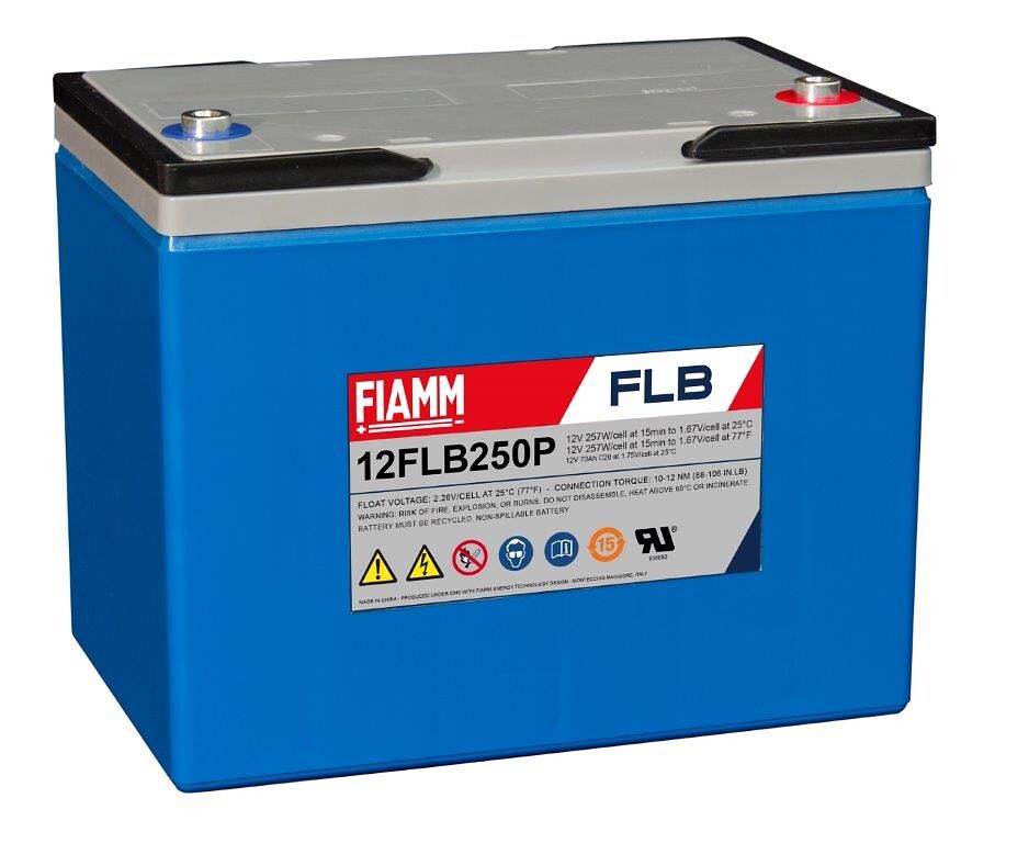 Švino rūgštinė baterija 12FLB250P, 12V 70Ah