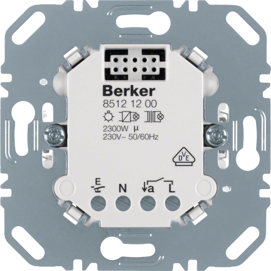 Elektroninis komutacinis, relinis  įdėklas, tinka ir KNX Radijas, Berker