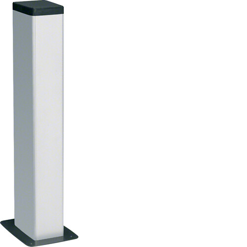 Dvipusis stulpelis, 650 mm aukščio, baltas dažytas RAL9010