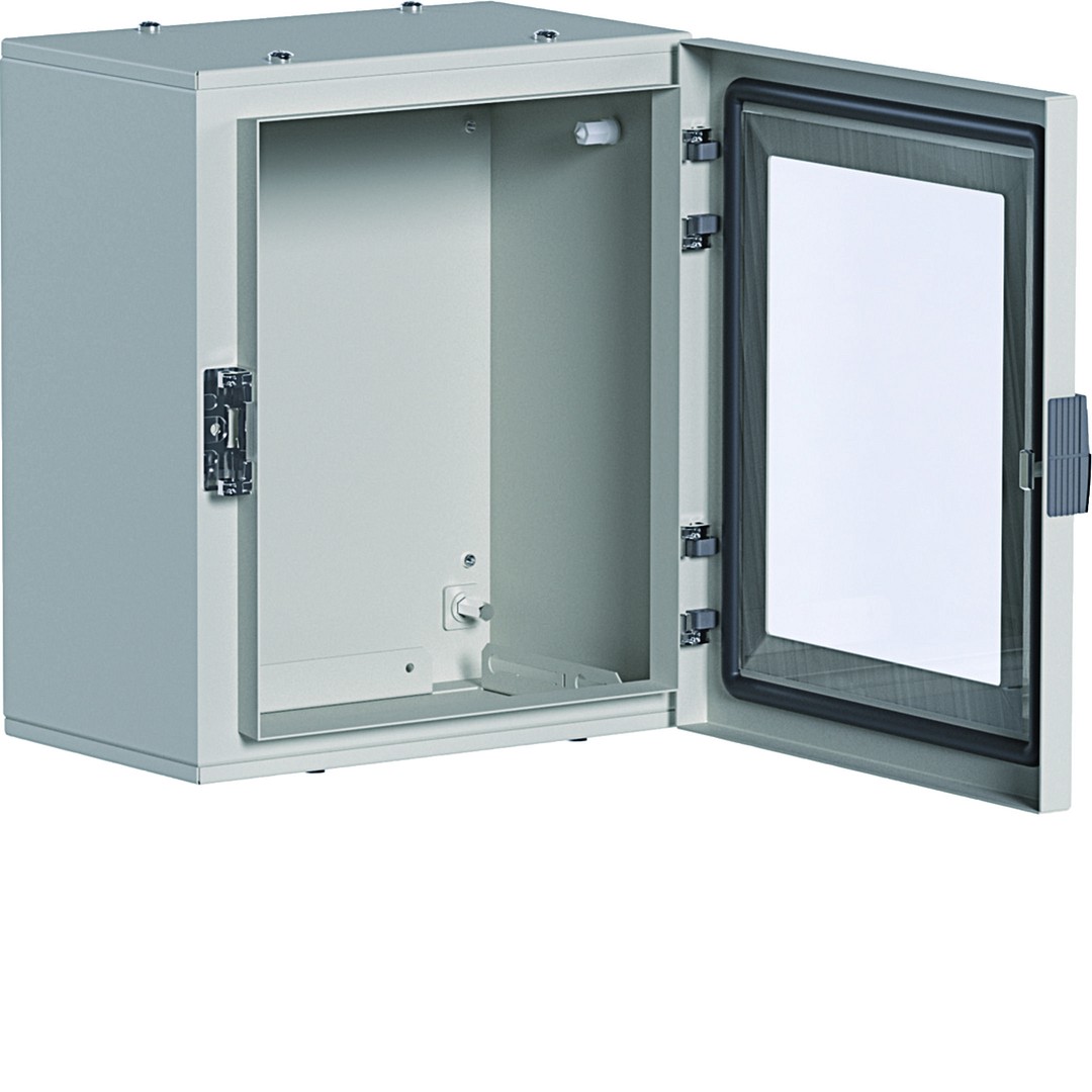 Skydas Orion Plus su skaidriomis durimis 350x300x200 mm, IP65, be mont. pl.