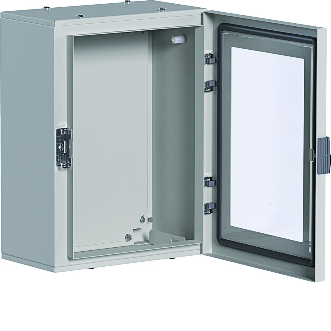 Skydas Orion Plus su skaidriomis durimis 400x300x200 mm, IP65, be mont. pl.