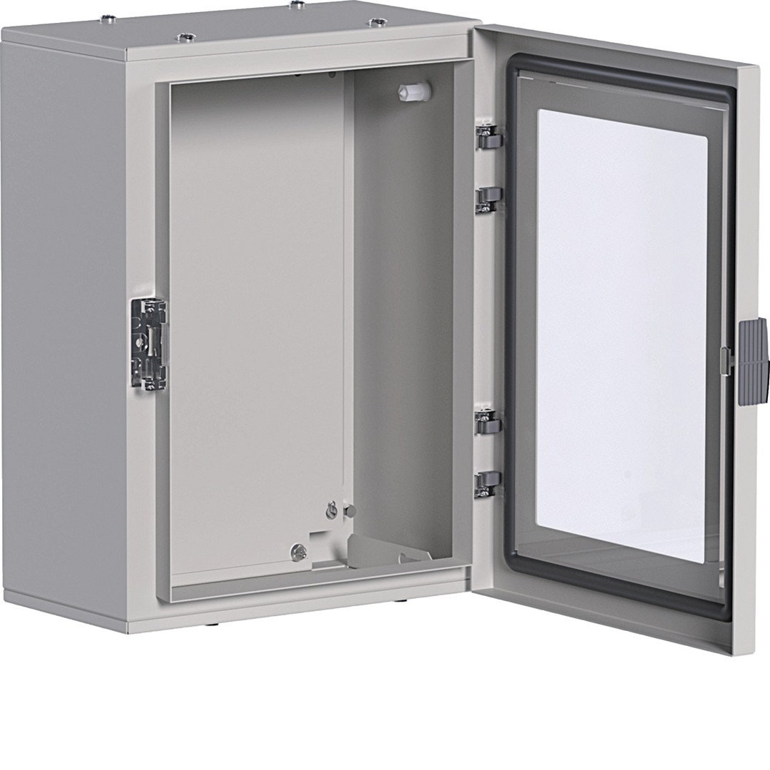 Skydas Orion Plus su skaidriomis durimis 400x300x200 mm, IP65, be mont. pl.
