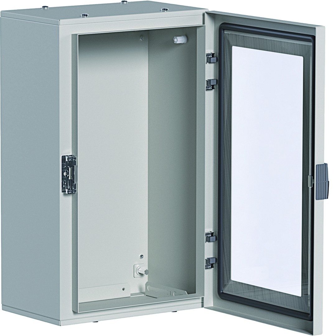 Skydas Orion Plus su skaidriomis durimis 500x300x200 mm, IP65, be mont. pl.