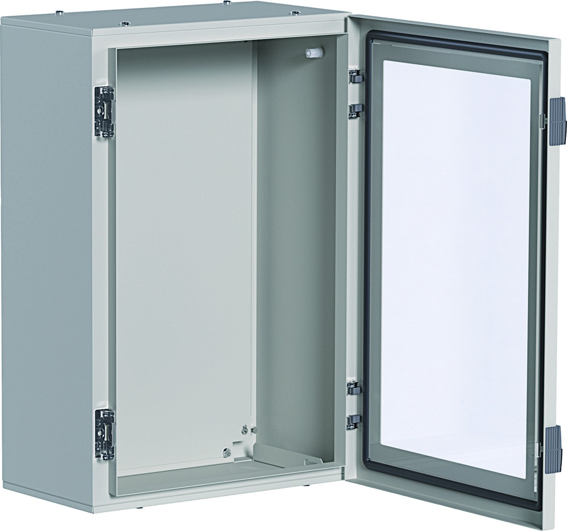 Skydas Orion Plus su skaidriomis durimis 600x400x250 mm, IP65, be mont. pl.