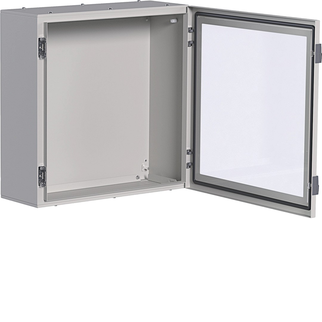 Skydas Orion Plus su skaidriomis durimis 600x600x250 mm, IP65, be mont. pl.