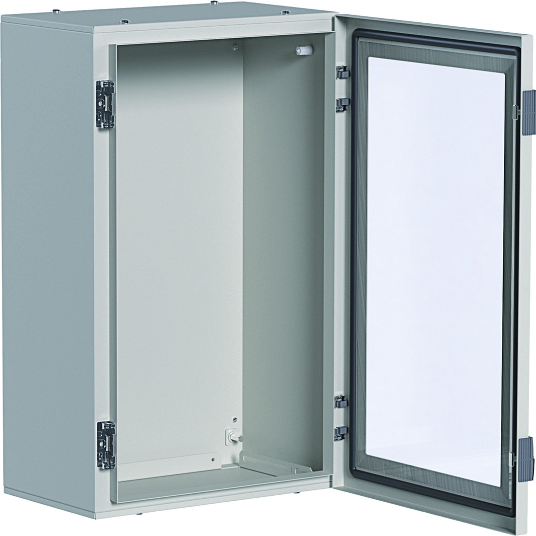 Skydas Orion Plus su skaidriomis durimis 650x400x250 mm, IP65, be mont. pl.