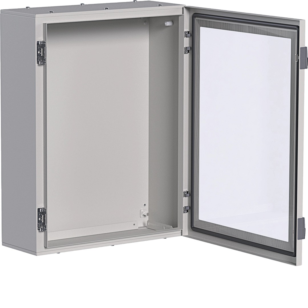Skydas Orion Plus su skaidriomis durimis 650x500x200 mm, IP65, be mont. pl.