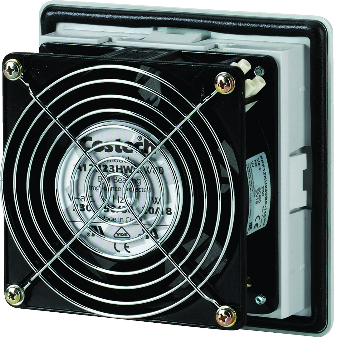 Ventiliatorius, 20W, 230VAC, 57m³/h, 150x150x64 mm