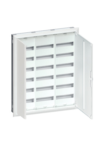Įleidžiamas skirstomasis skydas FWU, 216 mod., kl.II, 957x815x112 mm, IP30