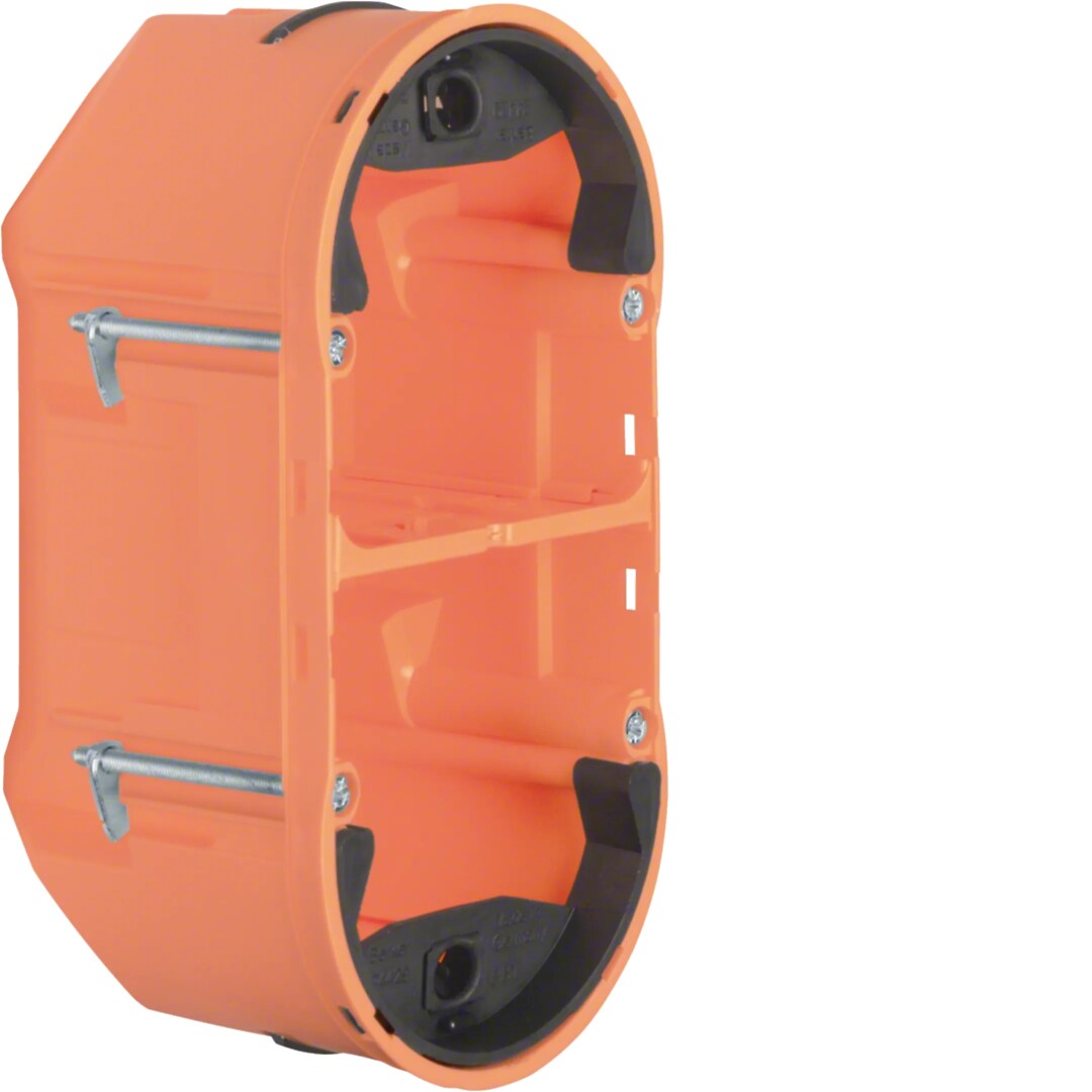 Potinkinė dėžutė jutikliams, 2 – guba, Berker TS Sensor, oranžinė, matinė