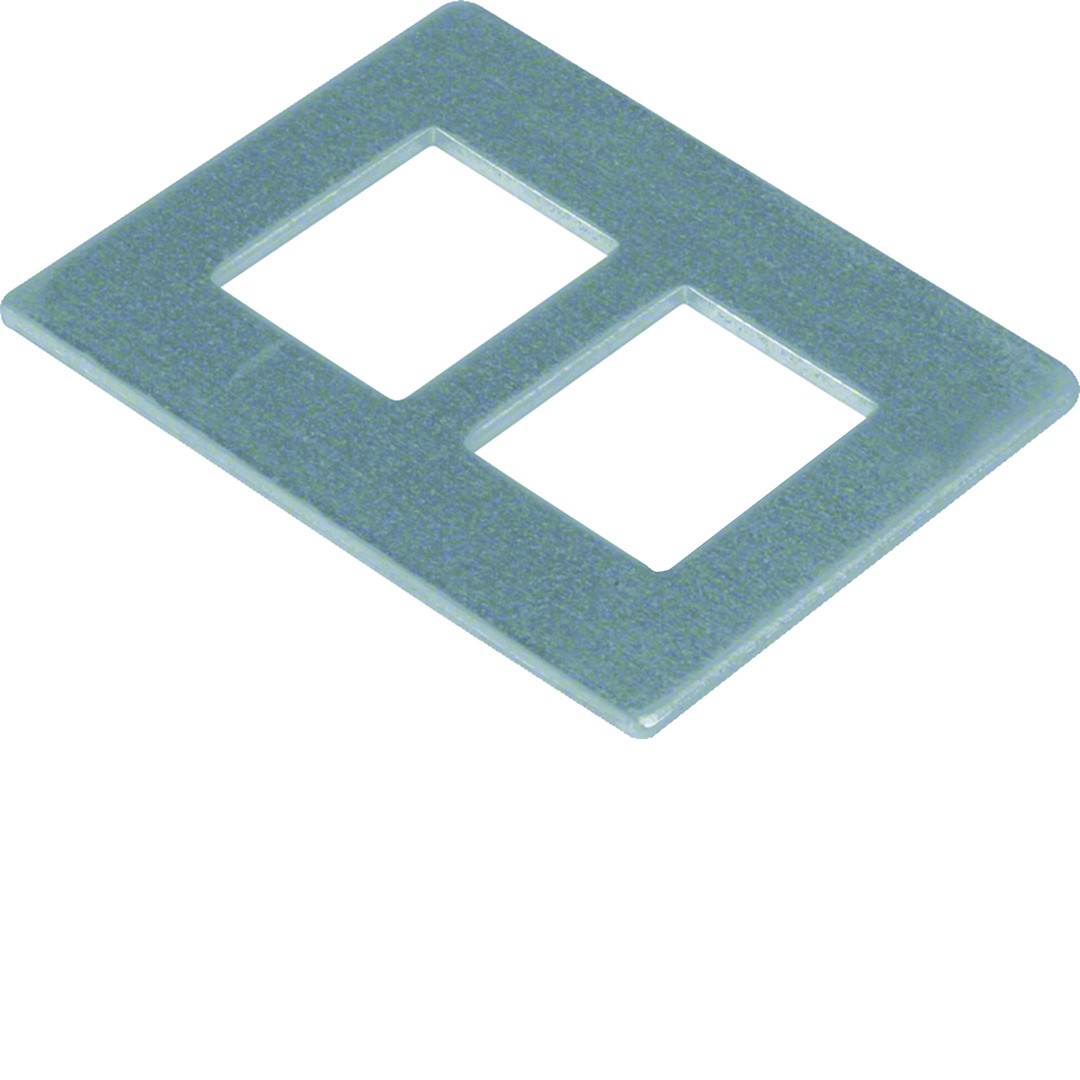 Plokštė montavimo Data 2xRJ45  19,3 x 14,8 į GTVD dėžutes