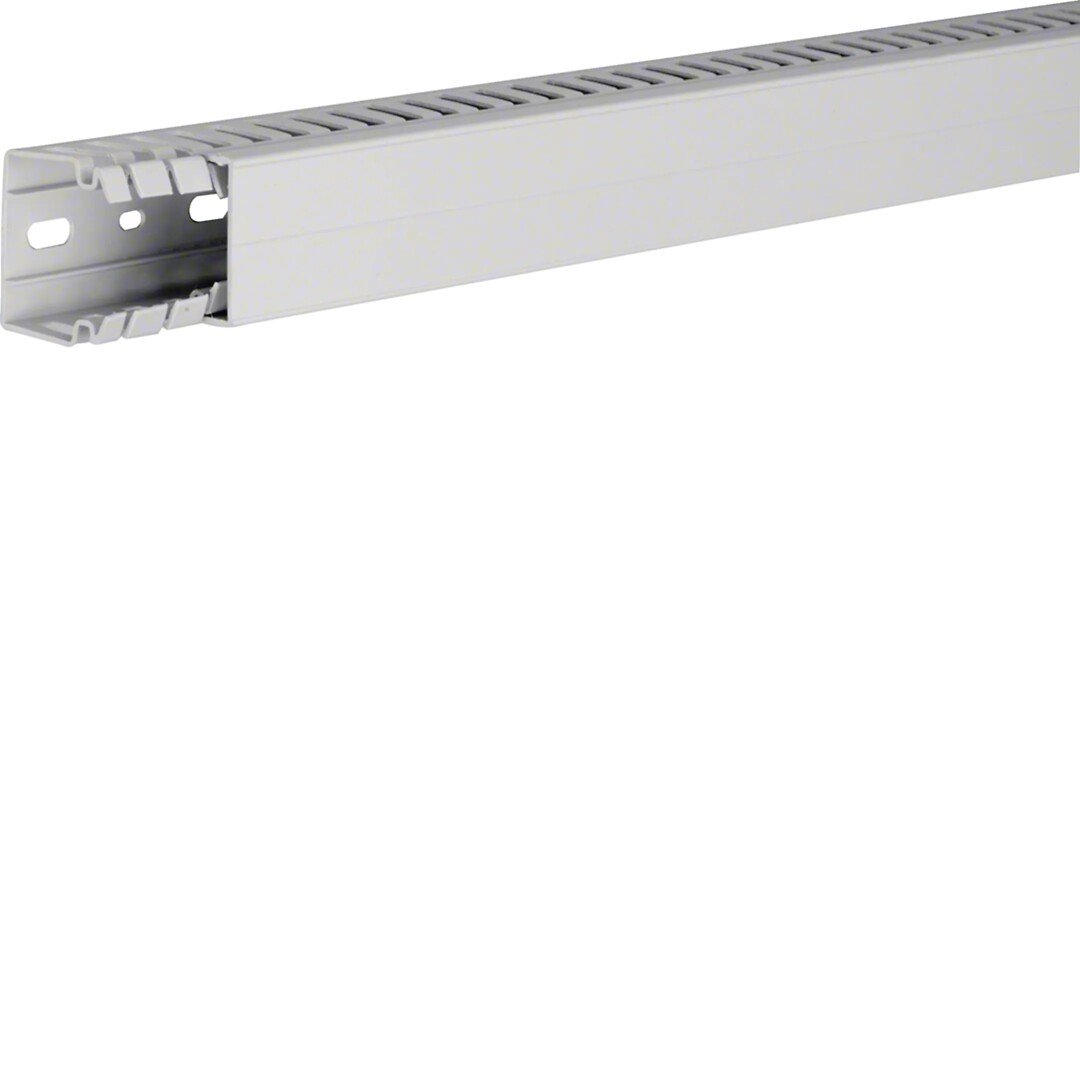 Perforuotas kanalas HA7 40×40 mm, šviesiai pilkas RAL7035