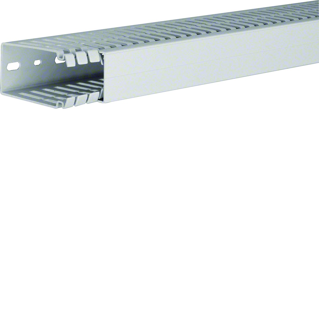 Perforuotas kanalas HA7 80×40 mm, šviesiai pilkas RAL7035