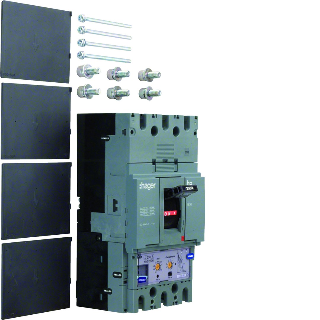 Automatinis jungiklis, MCCB, h630, 3 pol. 50kA 400A