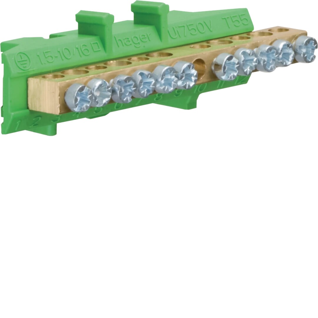 Gnybtas, PE, 5×16/6×11 mm², DIN
