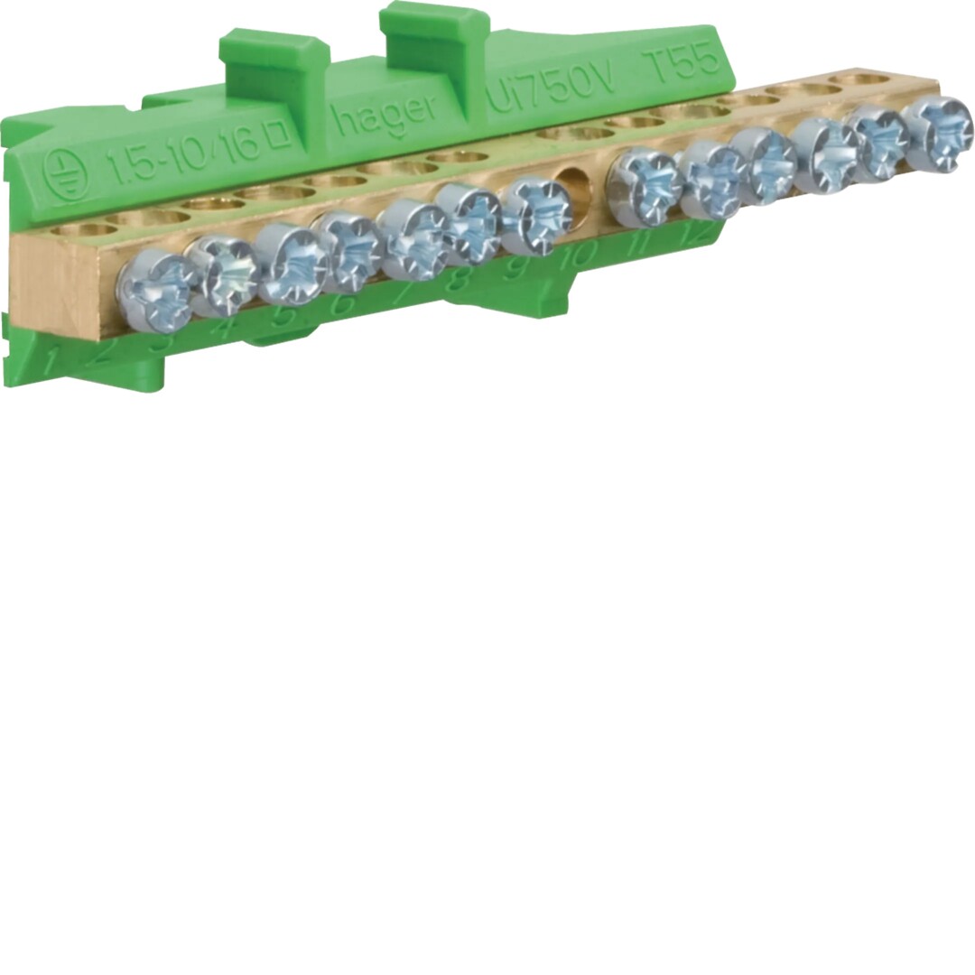 Gnybtas, PE, 6×16/7×10 mm²