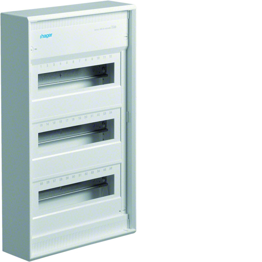 Virštinkinis skydelis be durų, IP30, 3×12, Volta