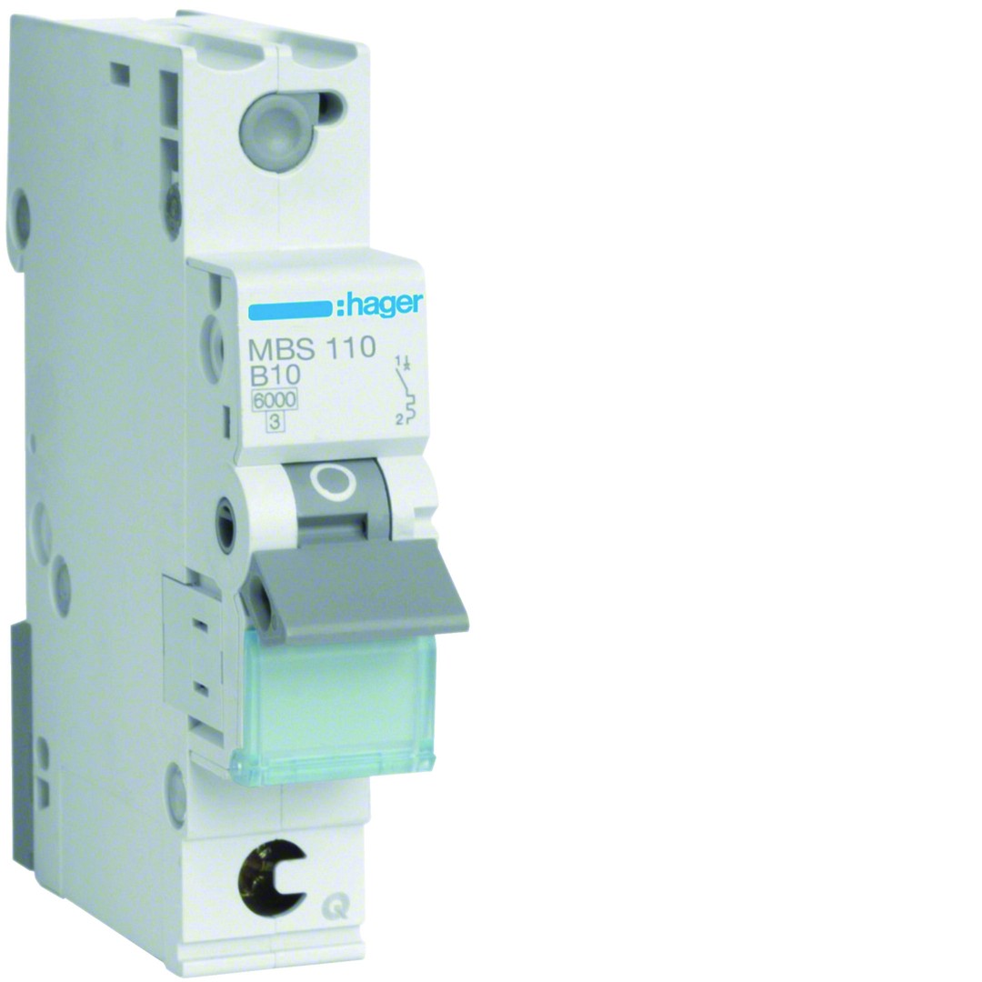Automatiniai jungikliai QC 1 P 6kA B kreivė 10A QC