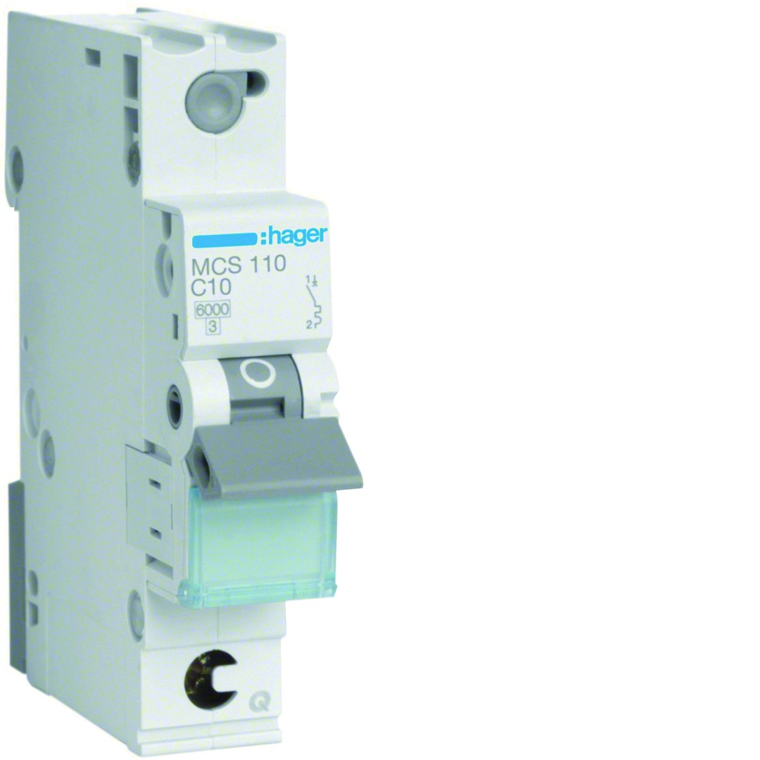 Automatiniai jungikliai QC 1 P 6kA C kreivė 10A QC