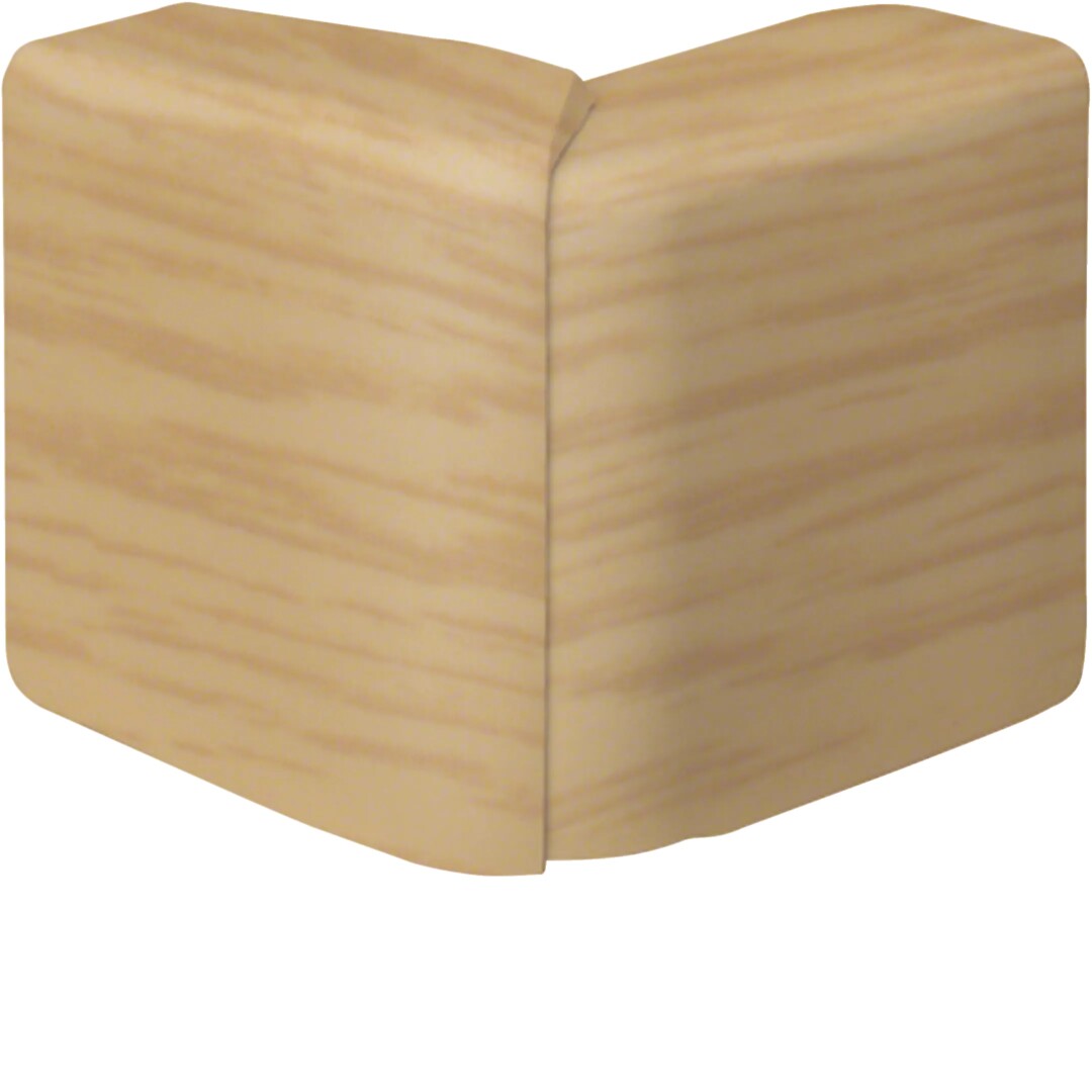 SL grindjuostinio kanalo išorinis kampas, 20×55 mm, ąžuolo spalva