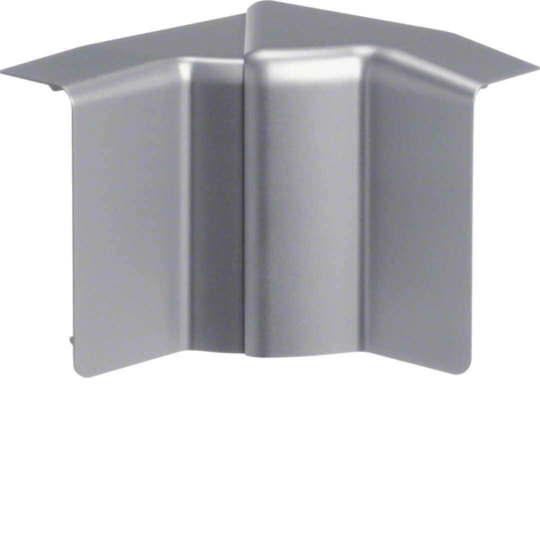 SL grindjuostinio kanalo vidinis kampas, 20×55 mm, aliuminio spalva