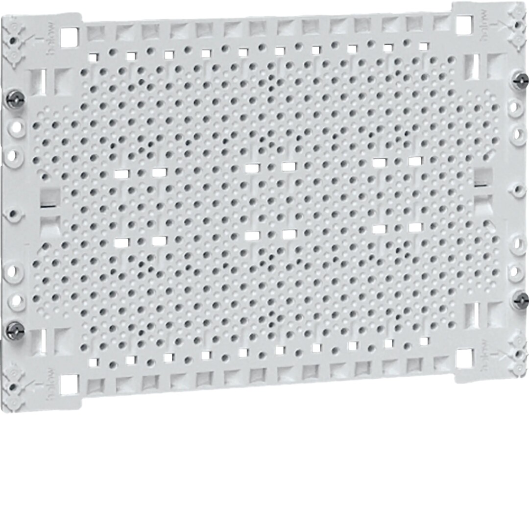 Perforuota plastiko montavimo plokštė, 175×250 mm