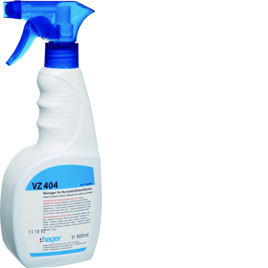 Valiklis plastikiniams paviršiams, purškimo flakonas