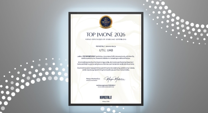 Top įmonės 2026