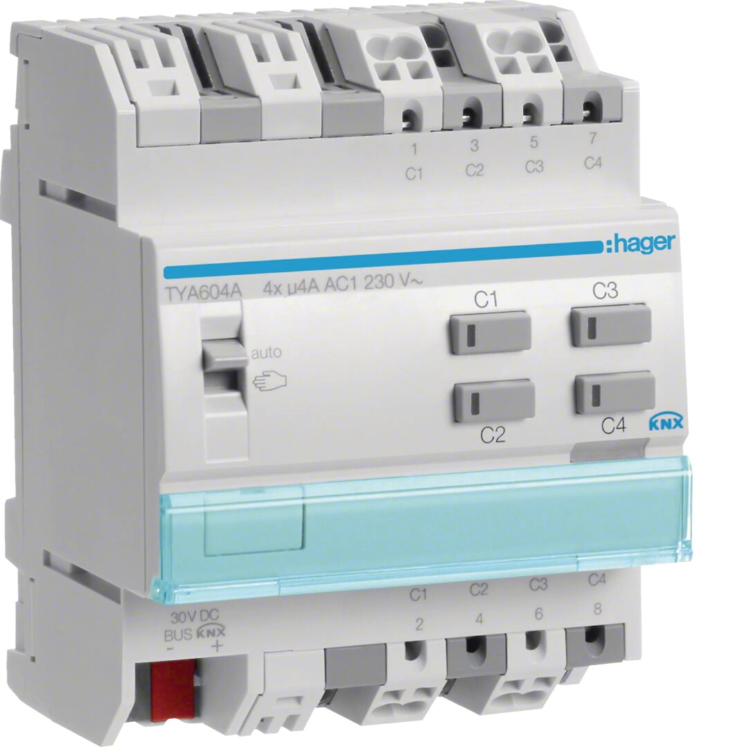Binārie izejas moduļi KNX