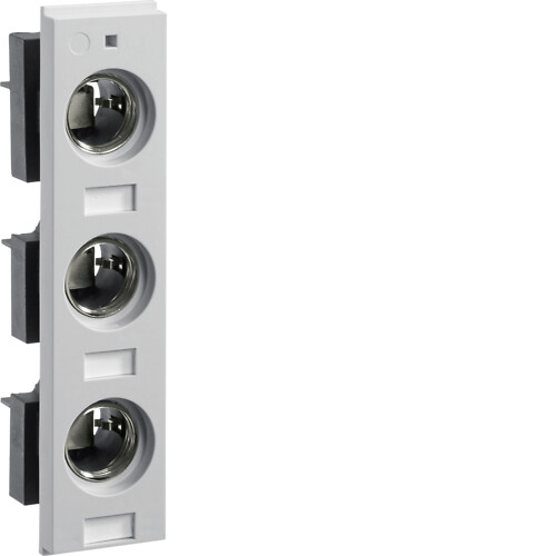 Drošinātāju pamatne, DII 3x25A 45mm