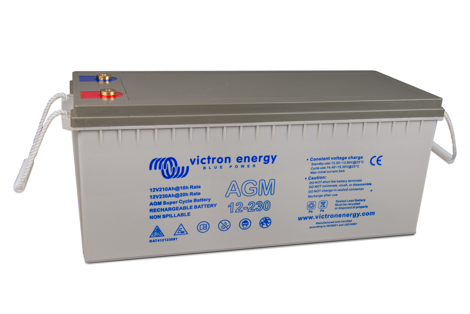 Victron Energy AGM Super izlādes Akumulators 12V/230Ah