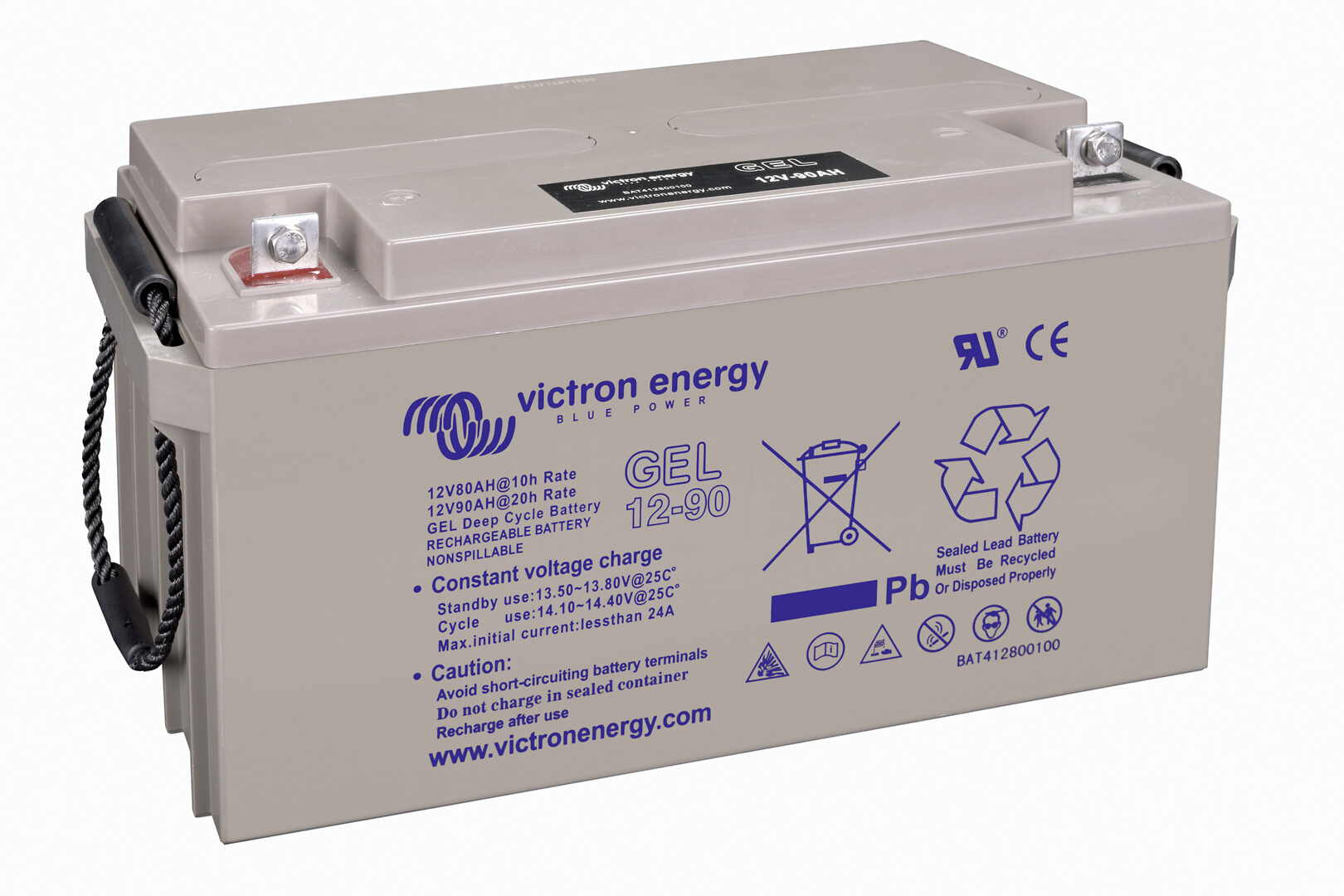 Victron Energy AGM Dziļās izlādes Akumulators  12V/90Ah