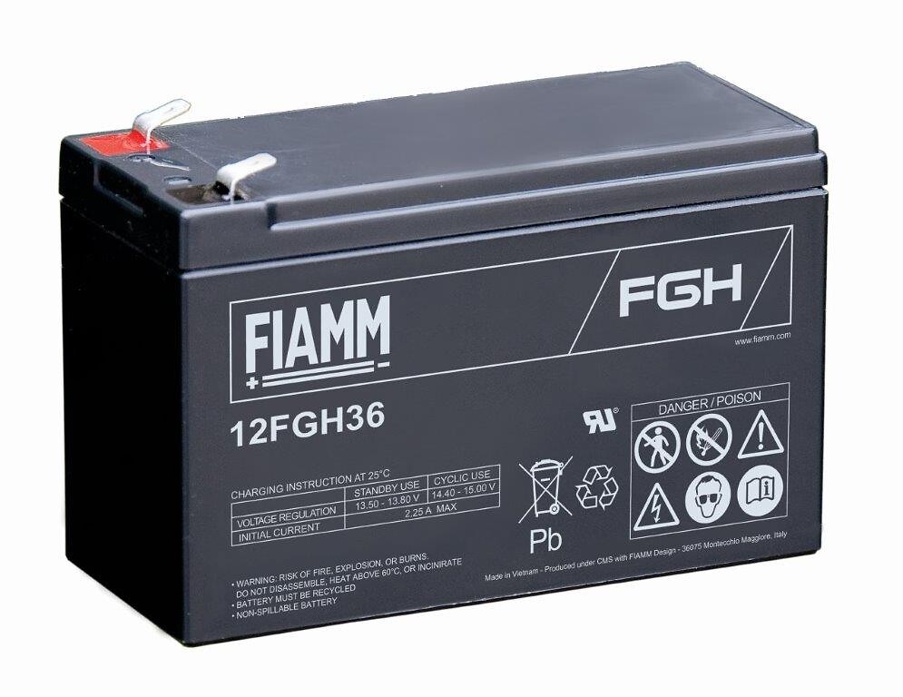 Svina skābes akumulators 12FGH36, 12V 9Ah