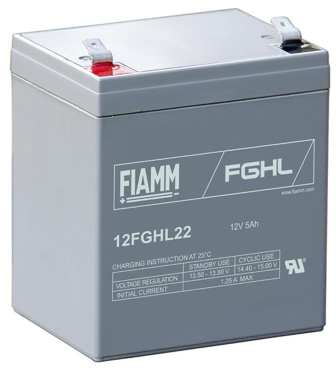 Svina skābes akumulators 12FGHL22, 12V 5Ah