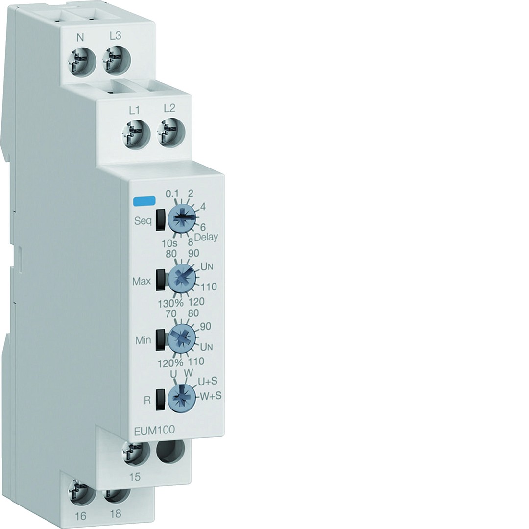 Sprieguma kontroles relejs,1f,LCD-Display