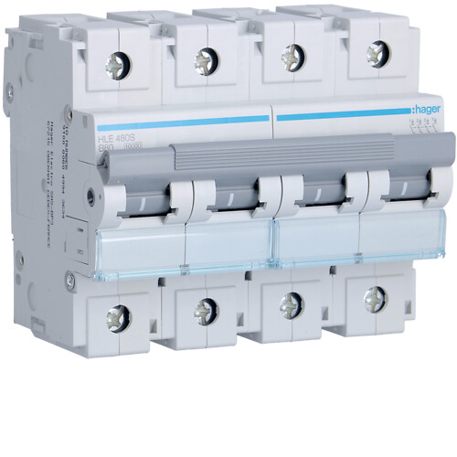 Automātiskais slēdzis 10kA 4P B 80A