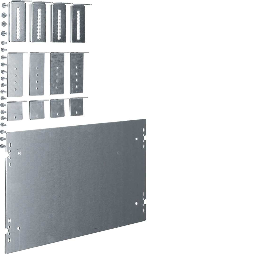 Montāžas plāksne, universN, modulim 300x500mm, ar nolaišanas kronšteinu
