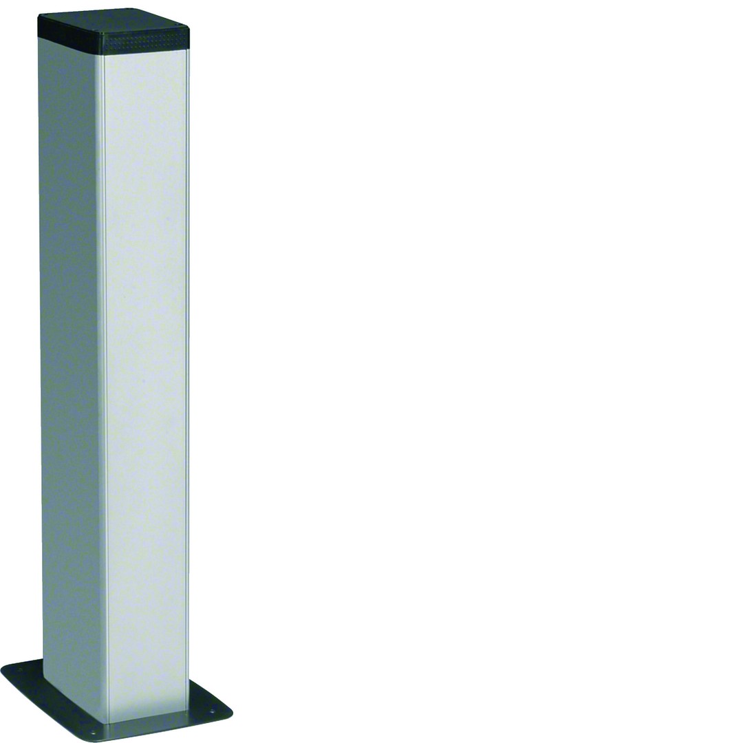 2 pusējs stabiņš uz flances, 650 mm