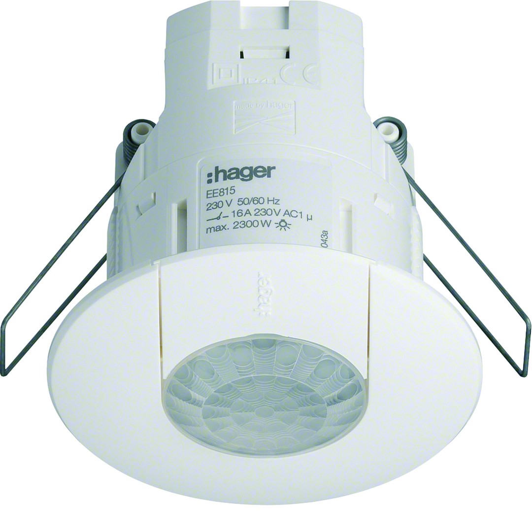 Klātbūtnes sensors 360° IP41 (On/Off) balts