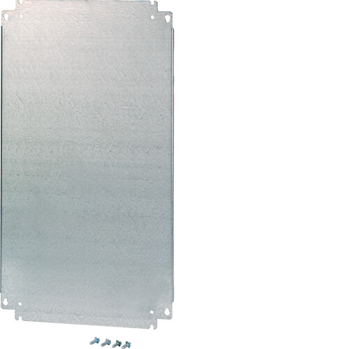 Metāla montāžas plate, 400x400x2