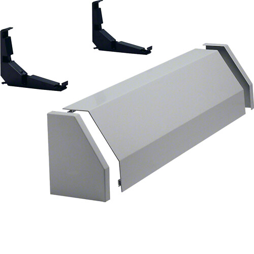 Ienākošo kabeļu nosegkanāls 250 mm, RAL7035