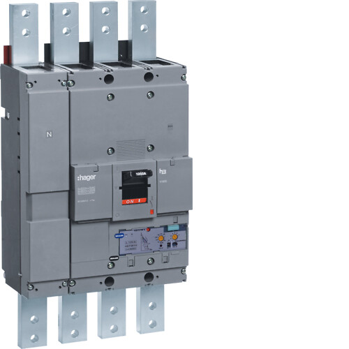 MCCB h1600 4P 70kA 1250A LSI