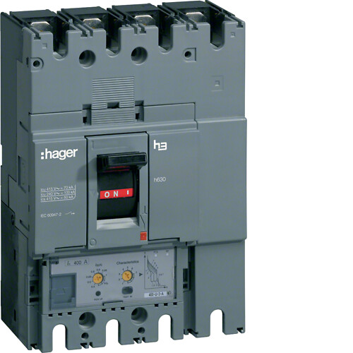 MCCB h630 4P 50kA 250A LSI