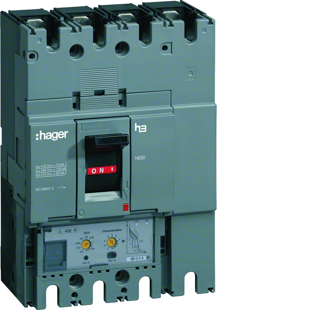 MCCB h630 3P 50kA 630A LSI