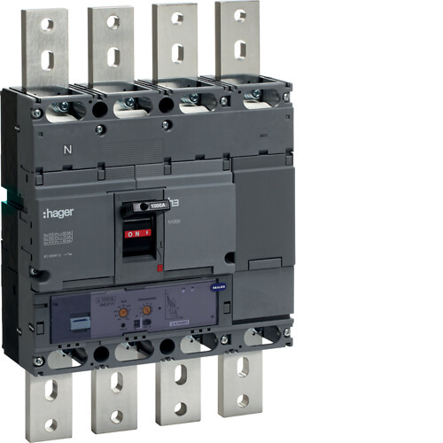 MCCB h1000 4P 50kA 1000A LSI