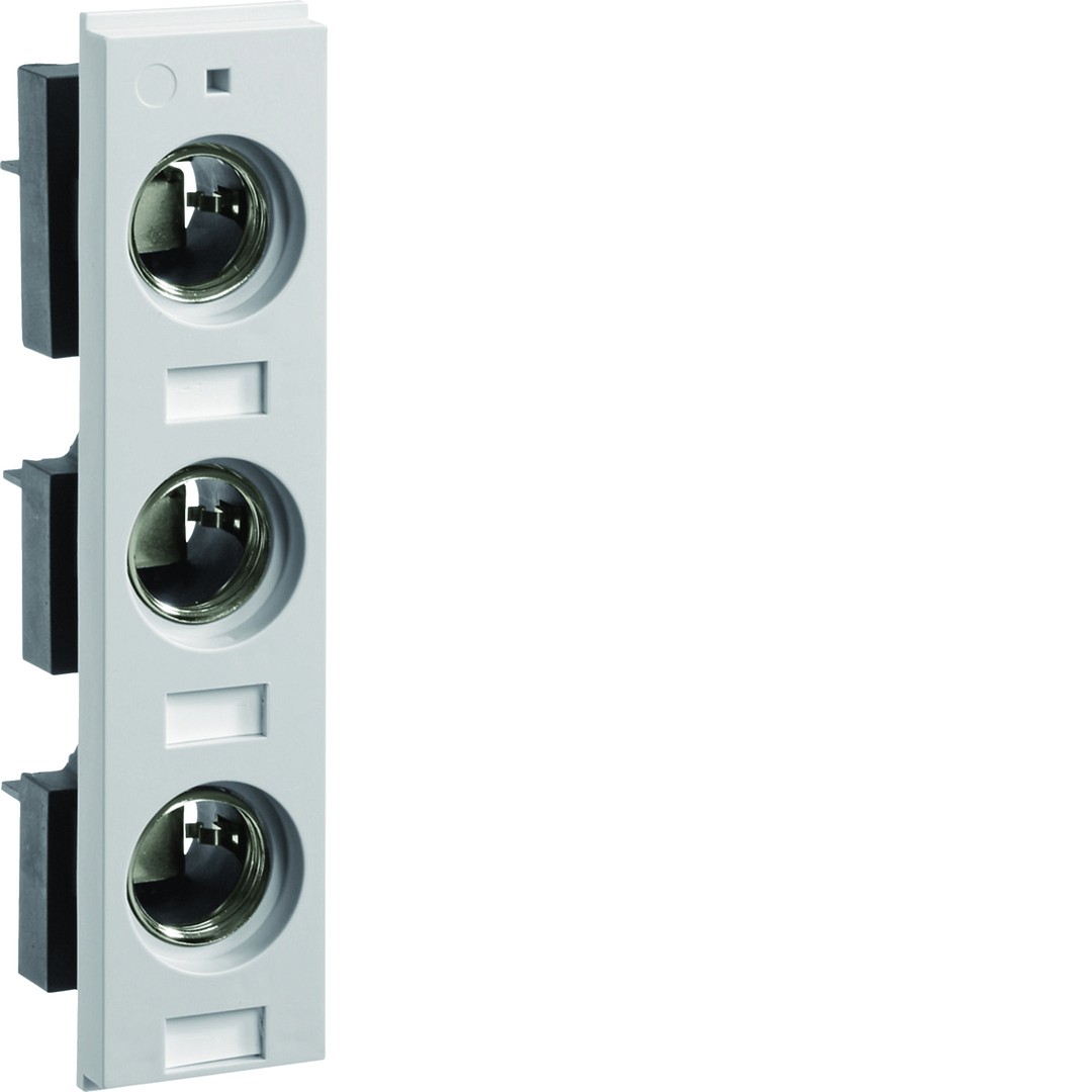 Drošinātāju pamatne, DII 3x25A 45mm