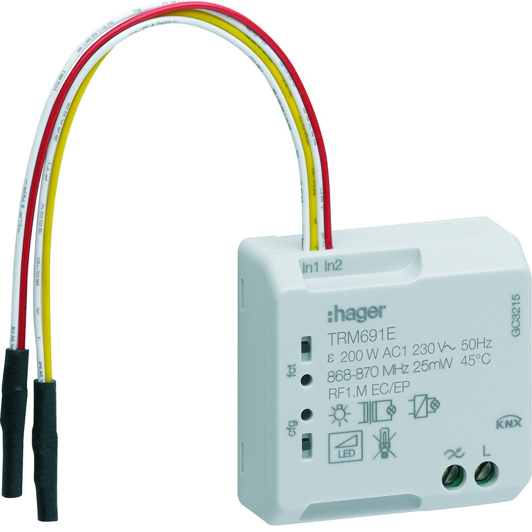 Dimmeris Mod. 1FM izeja 200W 2 vadi+2ieejas KNX